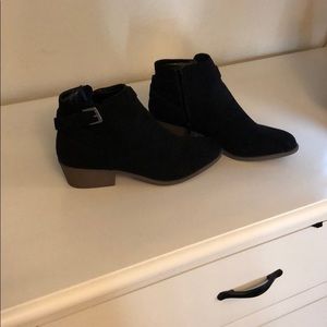 JustFab Black Booties